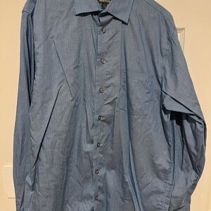 Kenneth Cole Blue Dress Shirt